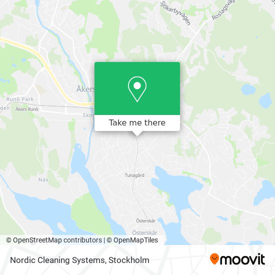 Nordic Cleaning Systems map