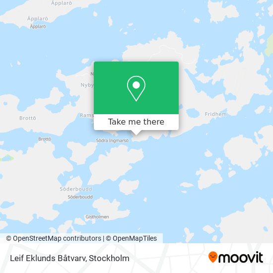 Leif Eklunds Båtvarv map