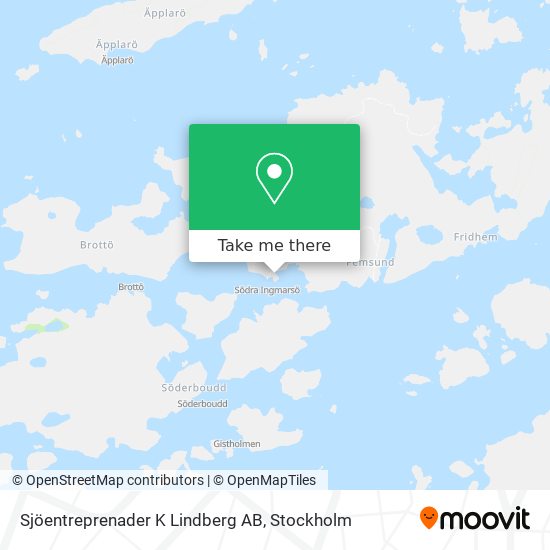 Sjöentreprenader K Lindberg AB map