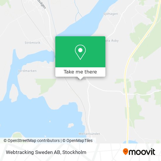 Webtracking Sweden AB map