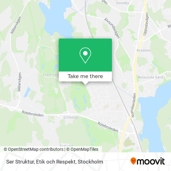 Ser Struktur, Etik och Respekt map