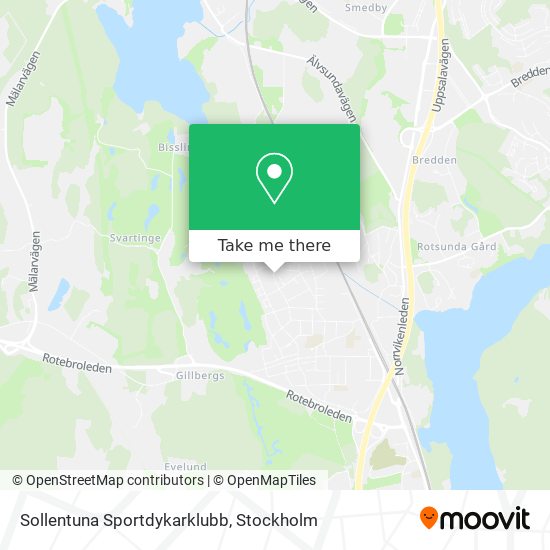 Sollentuna Sportdykarklubb map