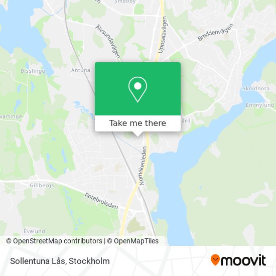 Sollentuna Lås map