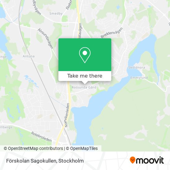 Förskolan Sagokullen map