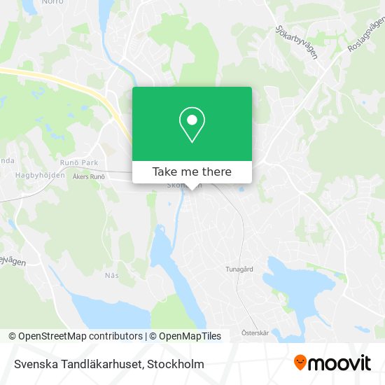 Svenska Tandläkarhuset map