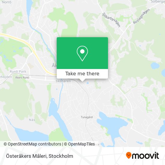 Österåkers Måleri map