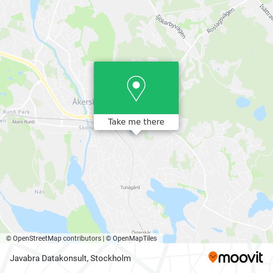 Javabra Datakonsult map