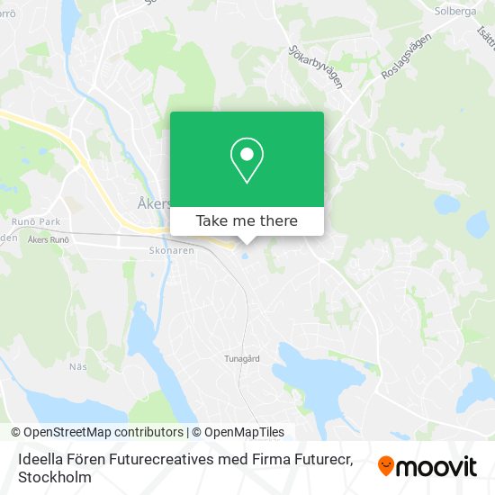 Ideella Fören Futurecreatives med Firma Futurecr map
