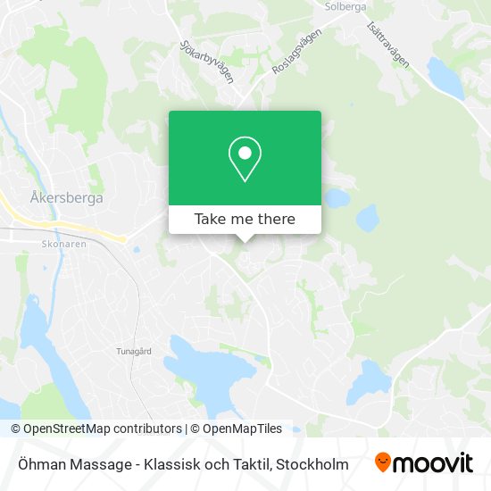 Öhman Massage - Klassisk och Taktil map