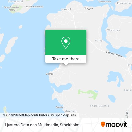 Ljusterö Data och Multimedia map