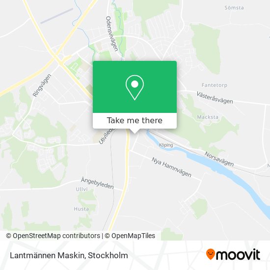 Lantmännen Maskin map