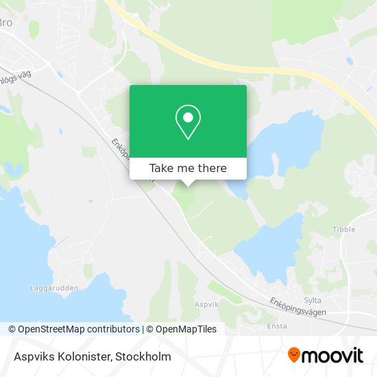 Aspviks Kolonister map