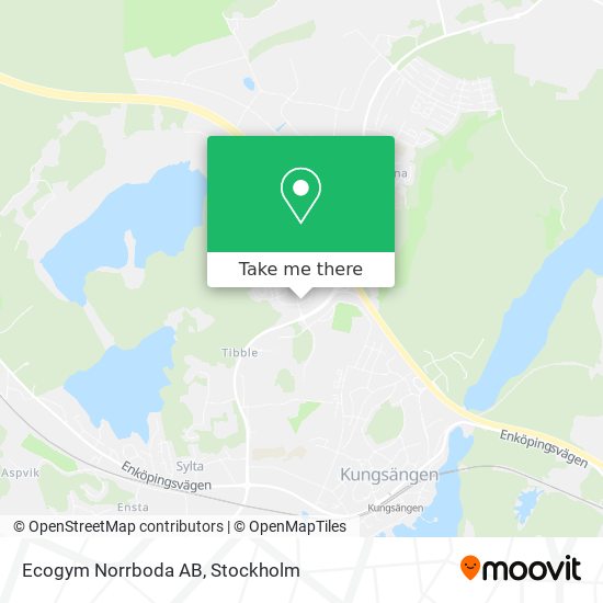 Ecogym Norrboda AB map