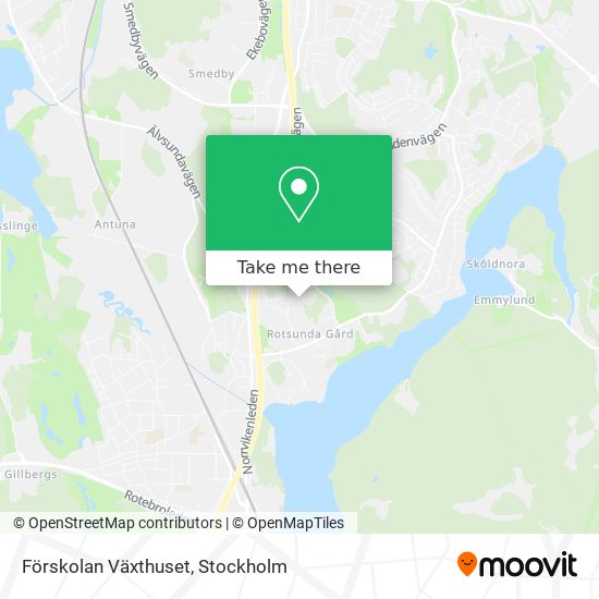 Förskolan Växthuset map