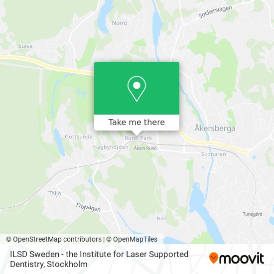 ILSD Sweden - the Institute for Laser Supported Dentistry map