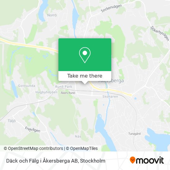 Däck och Fälg i Åkersberga AB map