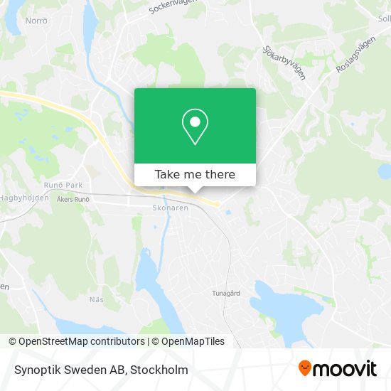 Synoptik Sweden AB map