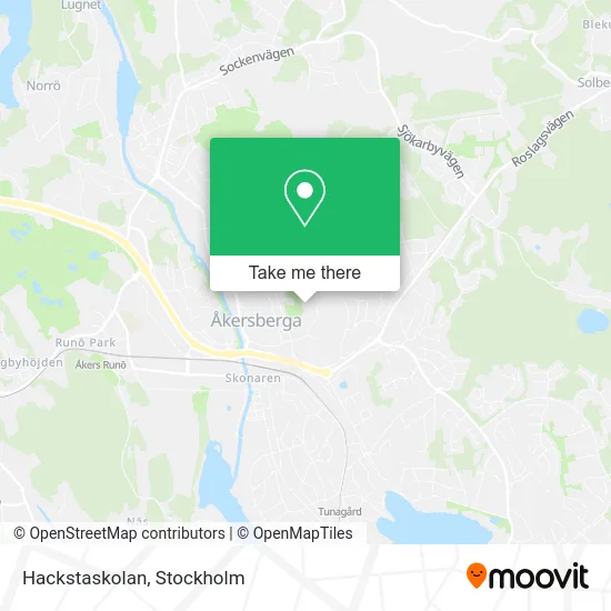 Hackstaskolan map