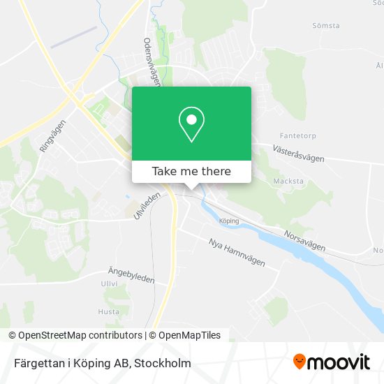 Färgettan i Köping AB map