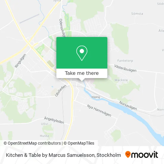 Kitchen & Table by Marcus Samuelsson map