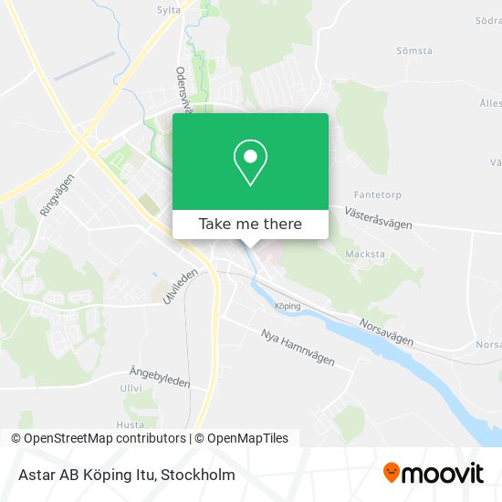 Astar AB Köping Itu map