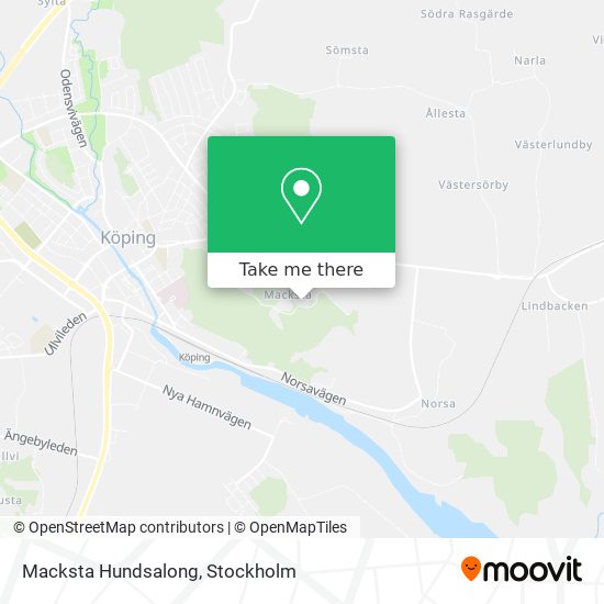 Macksta Hundsalong map