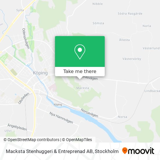 Macksta Stenhuggeri & Entreprenad AB map