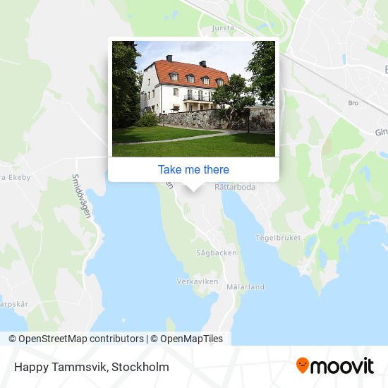 Happy Tammsvik map