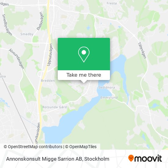 Annonskonsult Migge Sarrion AB map