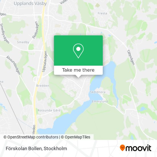 Förskolan Bollen map