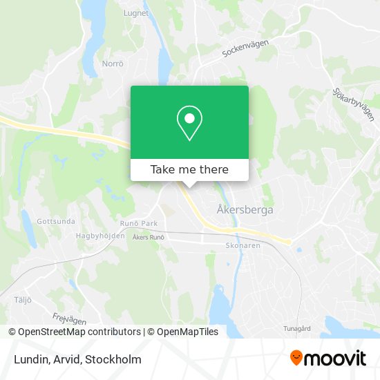 Lundin, Arvid map