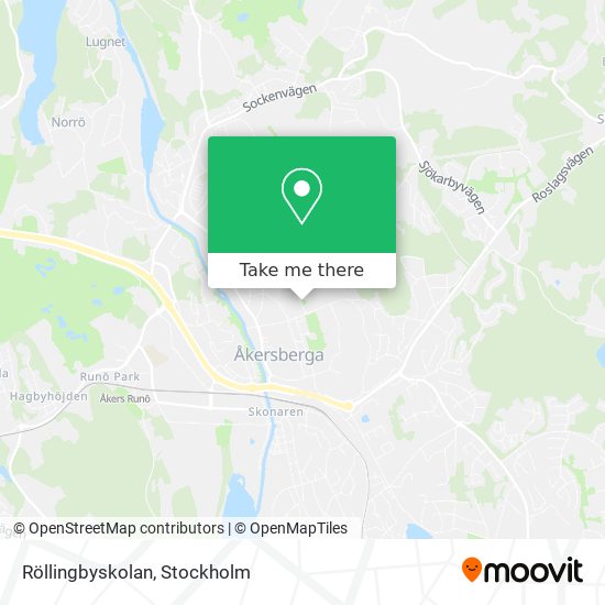 Röllingbyskolan map