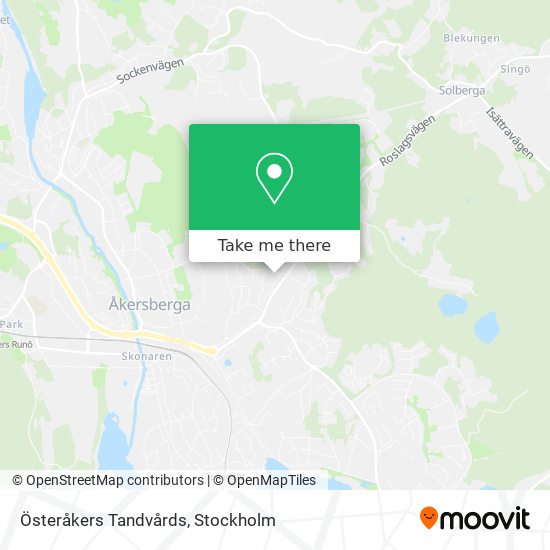 Österåkers Tandvårds map