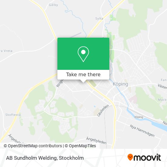 AB Sundholm Welding map