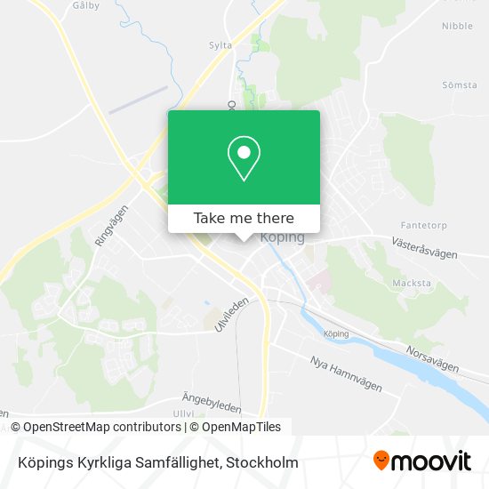 Köpings Kyrkliga Samfällighet map