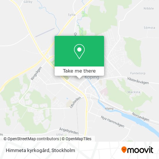 Himmeta kyrkogård map