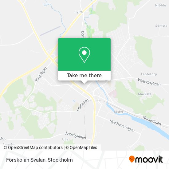 Förskolan Svalan map