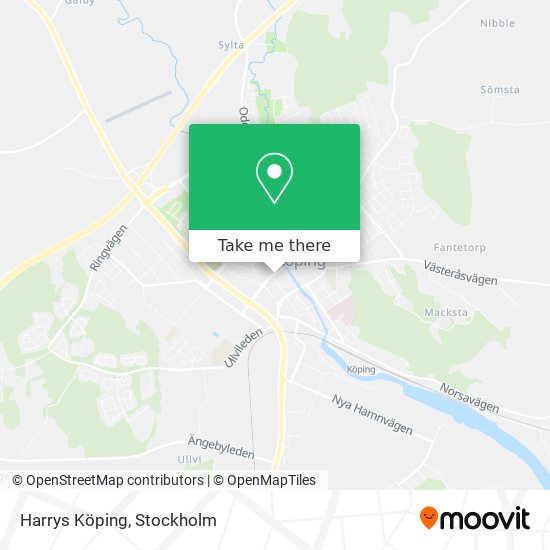 Harrys Köping map