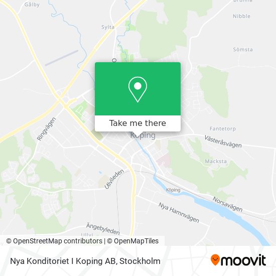 Nya Konditoriet I Koping AB map