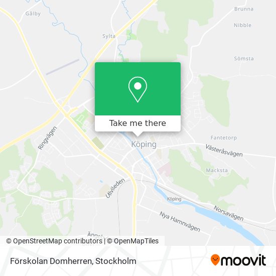 Förskolan Domherren map