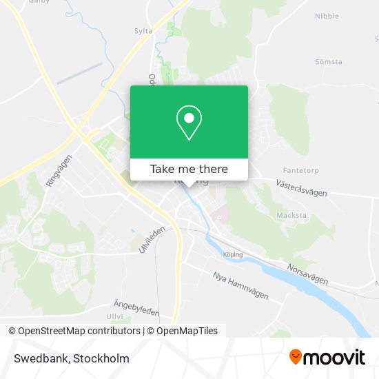 Swedbank map