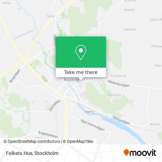 Folkets Hus map