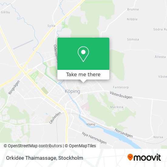 Orkidėe Thaimassage map