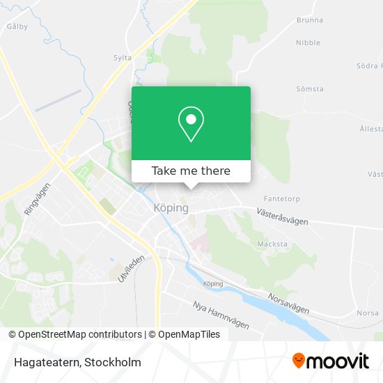 Hagateatern map