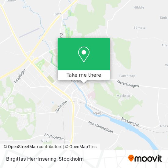 Birgittas Herrfrisering map