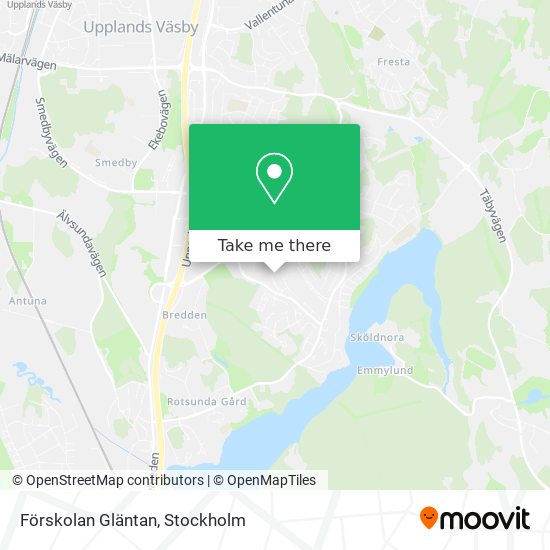 Förskolan Gläntan map