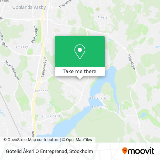 Götelid Åkeri O Entreprenad map