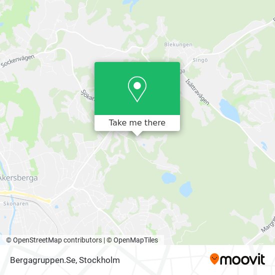 Bergagruppen.Se map