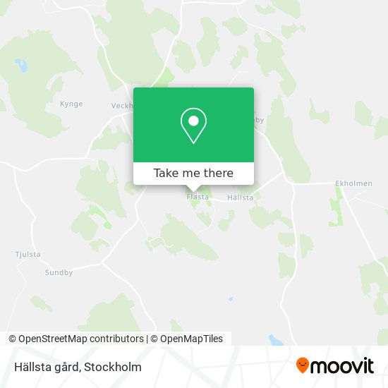 Hällsta gård map