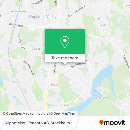 Klippoteket i Rotebro AB map